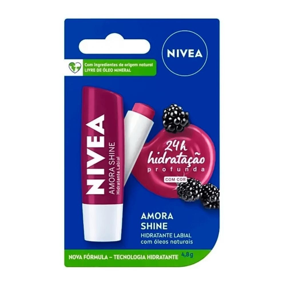 NIVEA Amora Shine: Hidratação e Cor Vibrante