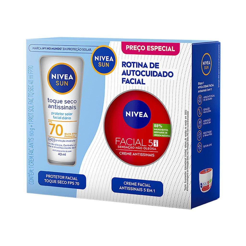 Nivea Antissinais: Proteção Solar + Rejuvenescimento