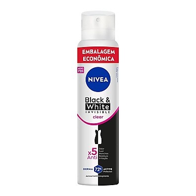 Nivea Black & White: Proteção Invisível 48h