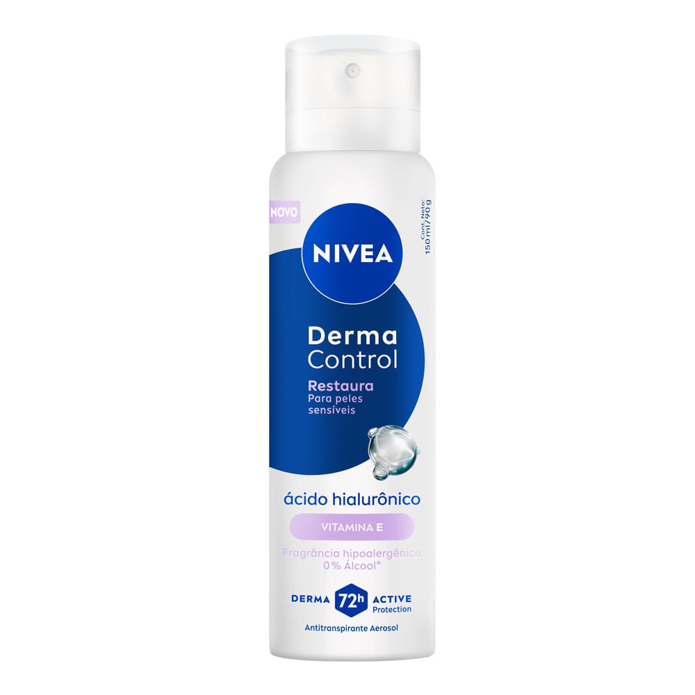 Nivea Derma Control: 72h de Proteção para Pele Sensível