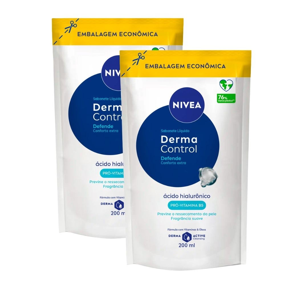 Nivea Derma Control: Limpeza Suave e Hidratação