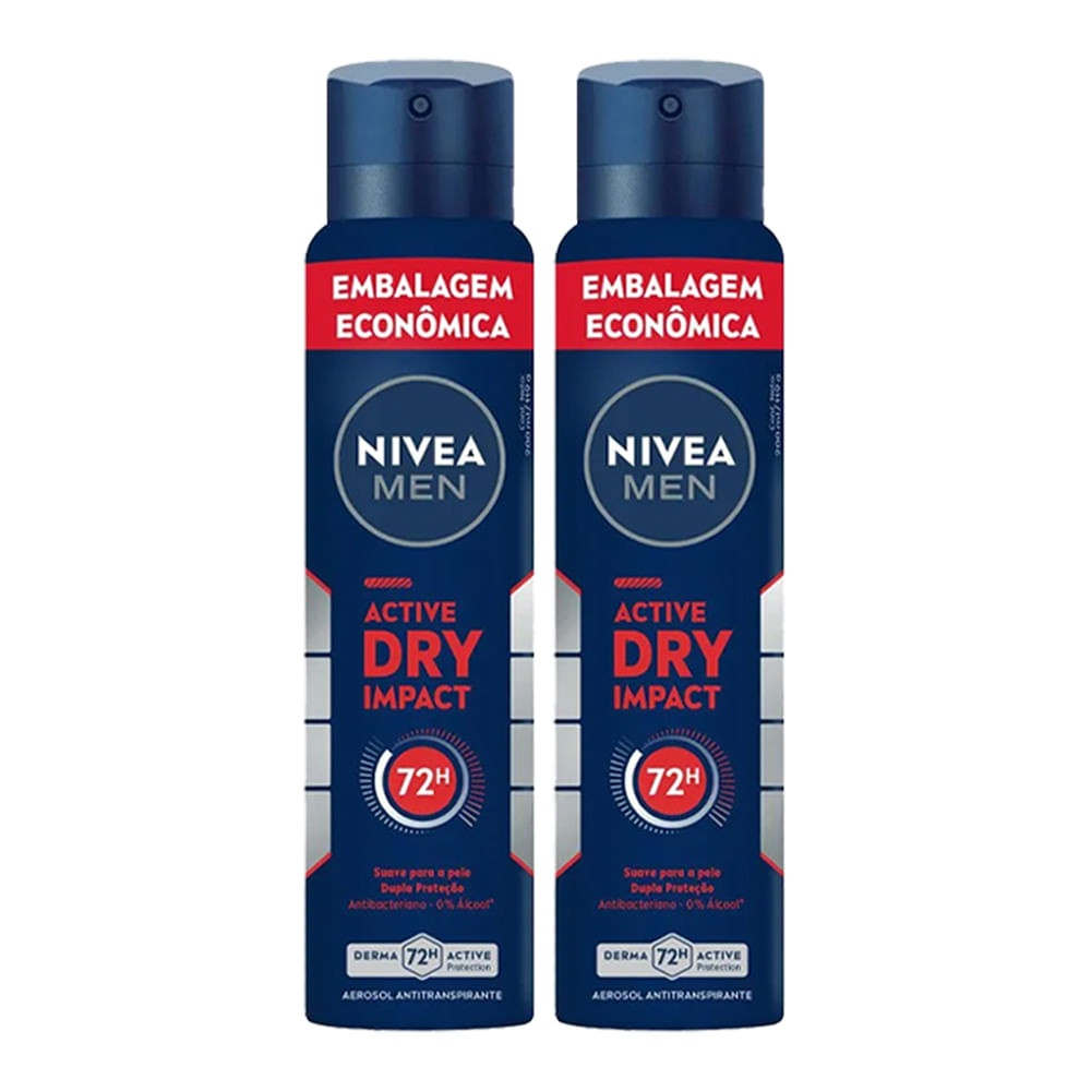 Nivea Dry Impact: Proteção Imbatível por Mais Tempo!