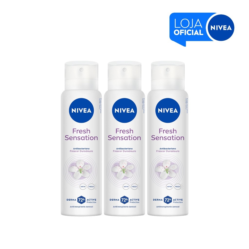 NIVEA Fresh Sensation: 72h de Proteção e Frescor!