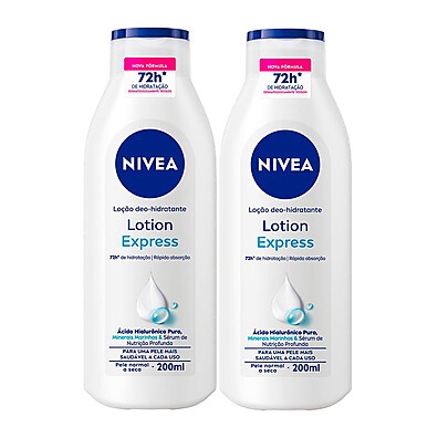 Nivea Lotion Express: Hidratação 48h para sua Pele