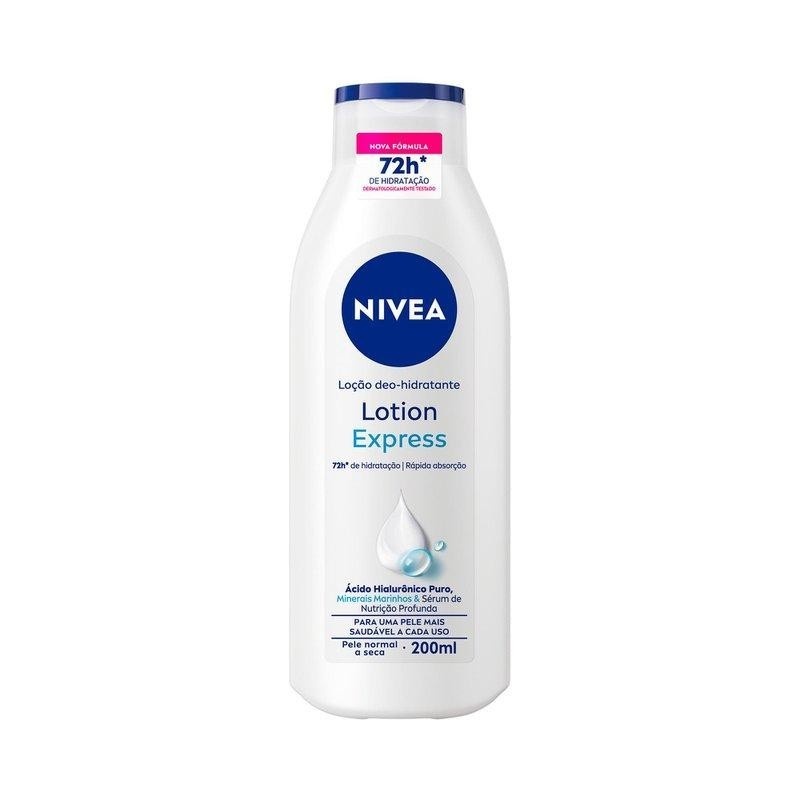 Nivea Lotion Express: Hidratação Rápida e Pele Macia