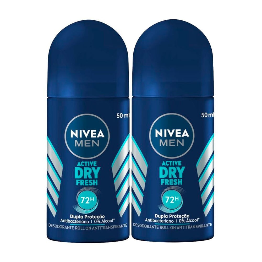 Nivea Men Active Dry: Proteção 48h e Frescor!