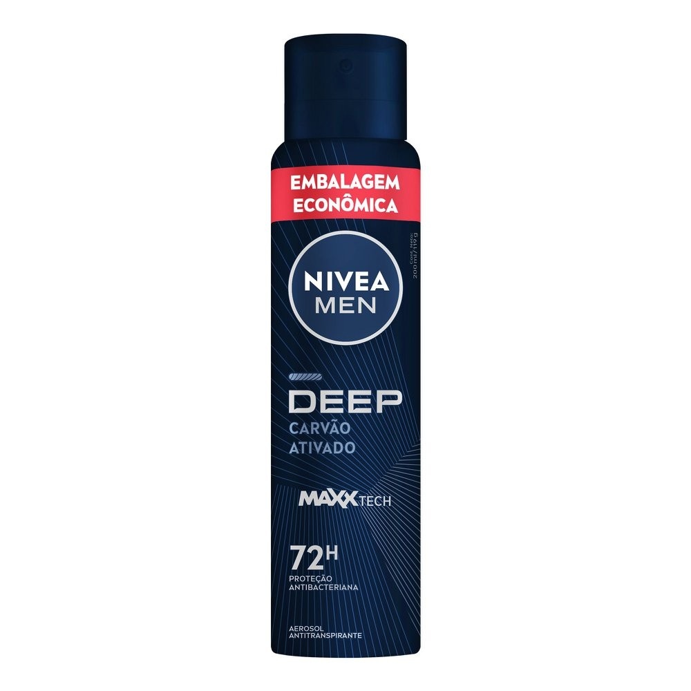 Nívea Men Deep: Proteção 48h e Frescor Intenso