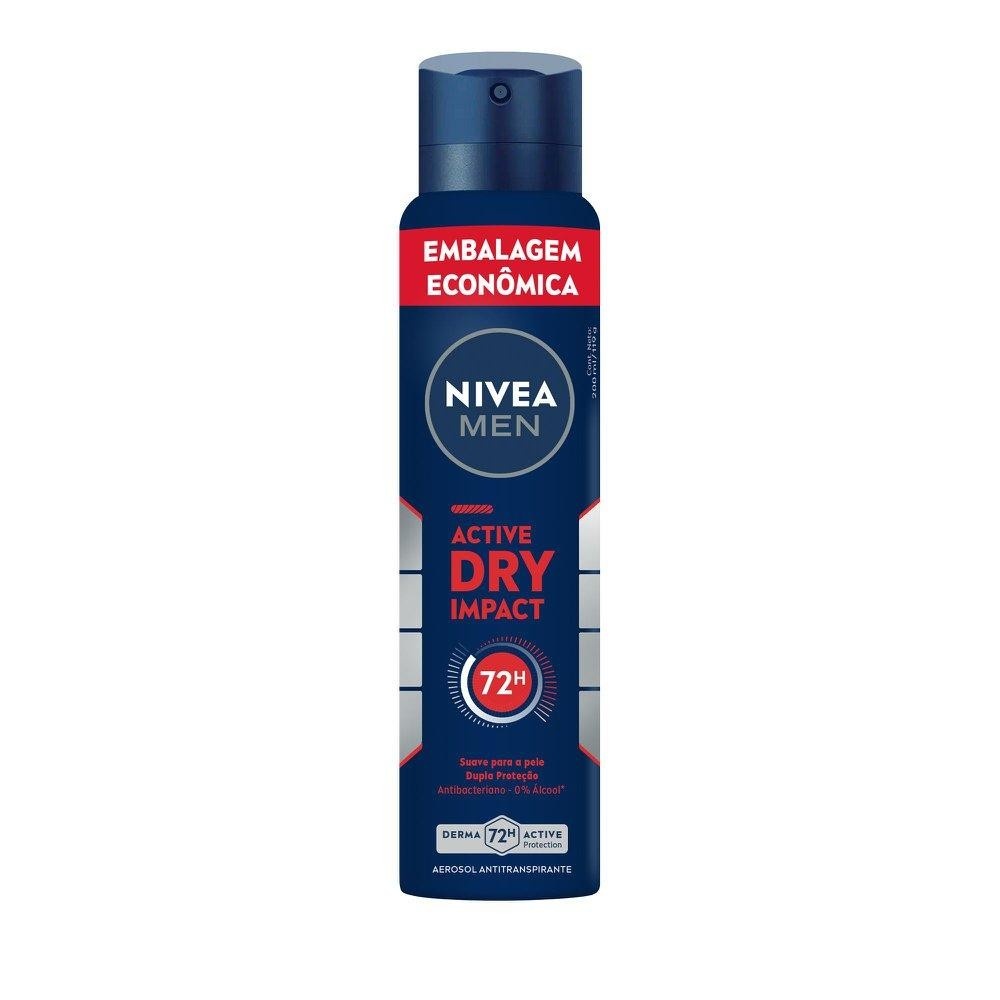 Nivea Men Dry Impact: 48h de Proteção e Frescor