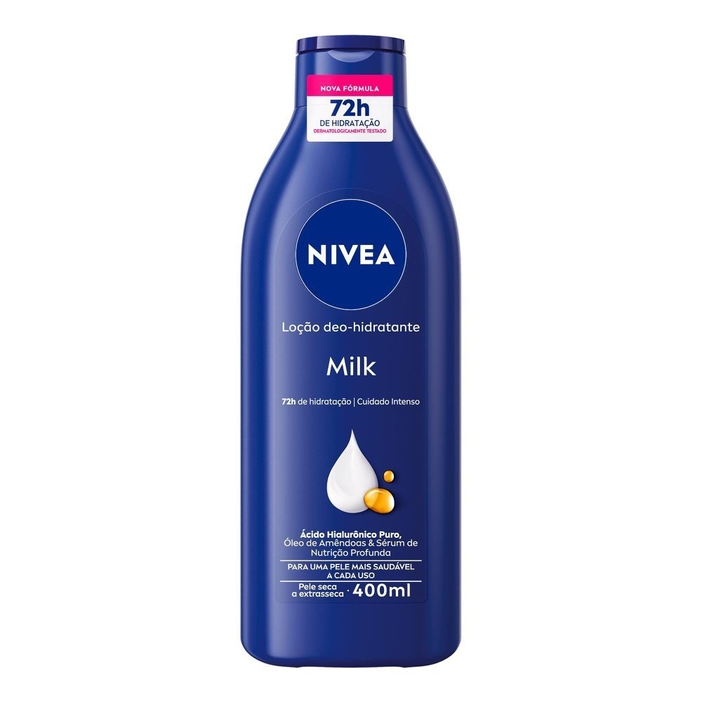 NIVEA Milk: Hidratação Profunda para Pele Seca