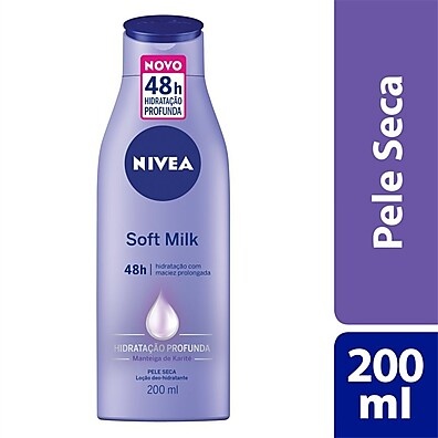 Nivea Milk Karité: Hidratação 48h para Pele Seca