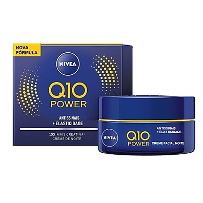 NIVEA Q10 Power Creme Noturno: Antissinais com Coenzima Q10