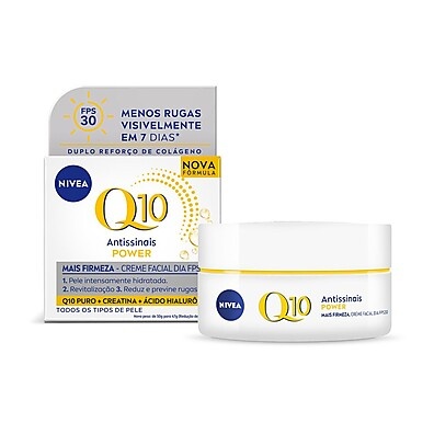 Nivea Q10 Power Dia FPS 30 – Firmeza e Antirrugas em 7 Dias