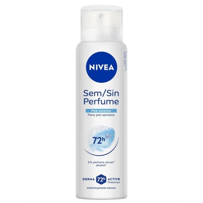 Nivea Sem Perfume: Proteção 48h para Peles Sensíveis