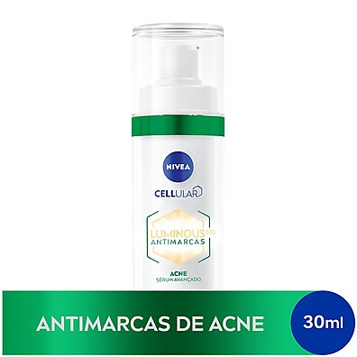 NIVEA Sérum Luminous 630®: Elimine Marcas de Acne