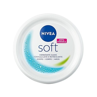 Nivea Soft: Hidratação Facial Imediata 97g