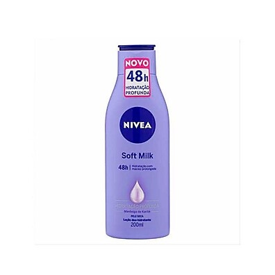 NIVEA Soft Milk: Hidratação 48h para Pele Seca