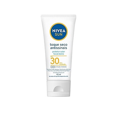 Nivea Sun FPS 30: Proteção Antissinais e Toque Seco