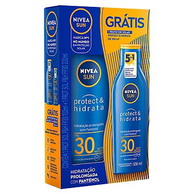 Nivea Sun FPS 30: Proteção + Hidratação!
