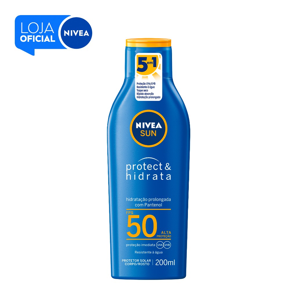 NIVEA SUN FPS 50: Proteção e Hidratação!
