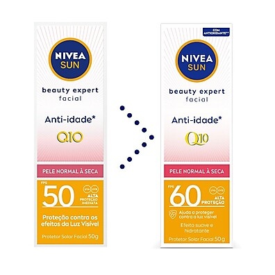 NIVEA SUN FPS 60: Proteção Anti-Idade para o Rosto