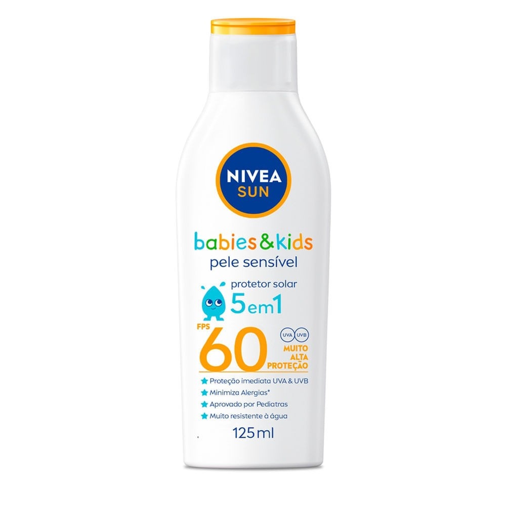 Nivea Sun Kids FPS 60: Proteção Total para Bebês e Crianças