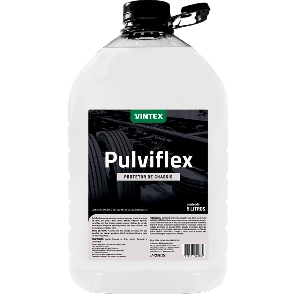 Pulviflex Vintex 5L: Proteção Imbatível Contra Corrosão e Ferrugem no Chassi do Seu Veículo