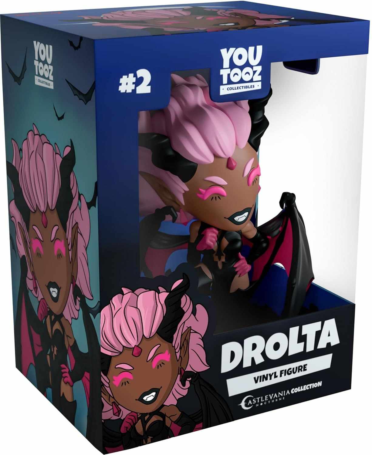 You Tooz Castlevania Nocturne Drolta – Estatueta de Vinil 12 cm | Coleção Oficial