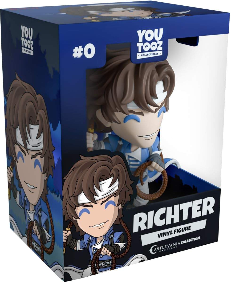 You Tooz Castlevania Nocturne Richter - Estatueta de Vinil 10 cm - Coleção Exclusiva para Fãs