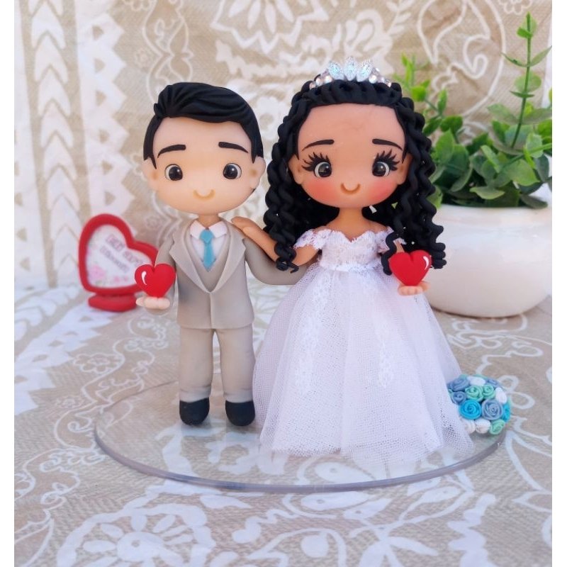 Noivinhos Biscuit: Personalizados para o Seu Casamento!
