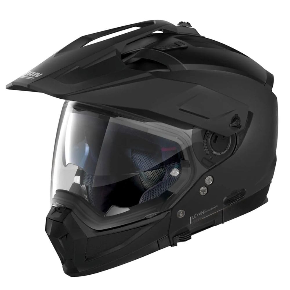 Capacete Nolan N70-2X Classic Preto Fosco: Versatilidade e Segurança para Sua Aventura