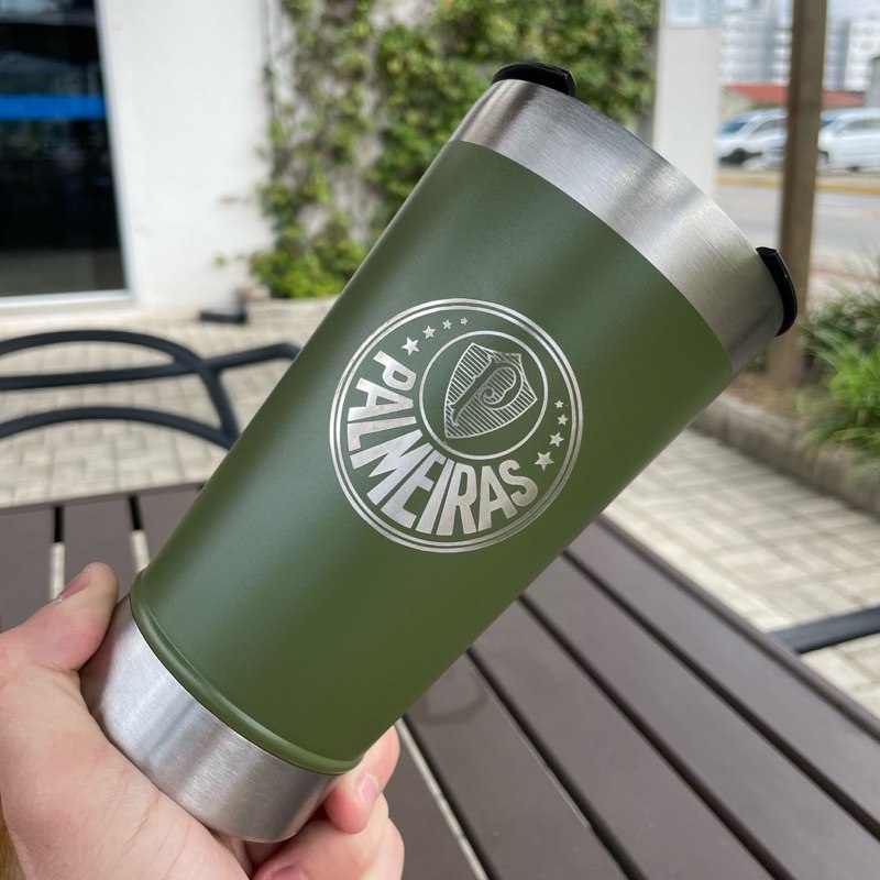 Copo Térmico Personalizado: Time & Nome 🏆