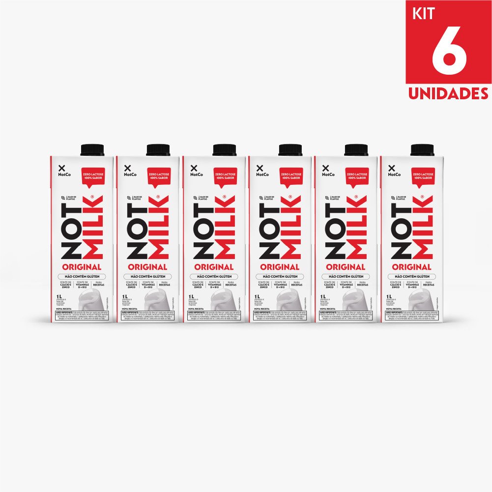 NotCo NotMilk Original 1L: O Leite Vegano que Revoluciona Sua Mesa