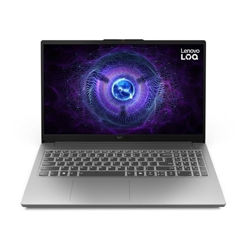 Notebook Lenovo LOQ-e 15IAX9E Intel Core i5-12450HX 16GB 512GB SSD RTX 3050 Windows 11 15.6" - 83ME0007BR Luna Grey