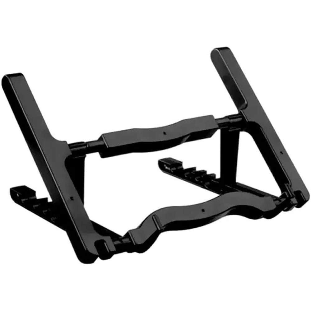 Suporte para Notebook Ajustável ST35031 Preto - Ergonômico e Portátil