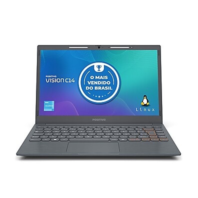 Notebook Positivo Vision C14: Potência e Estilo com Linux