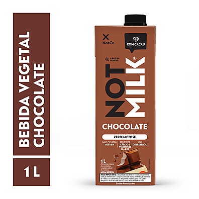 NotMilk Chocolate 1L: O Leite Vegetal que Você Precisa!
