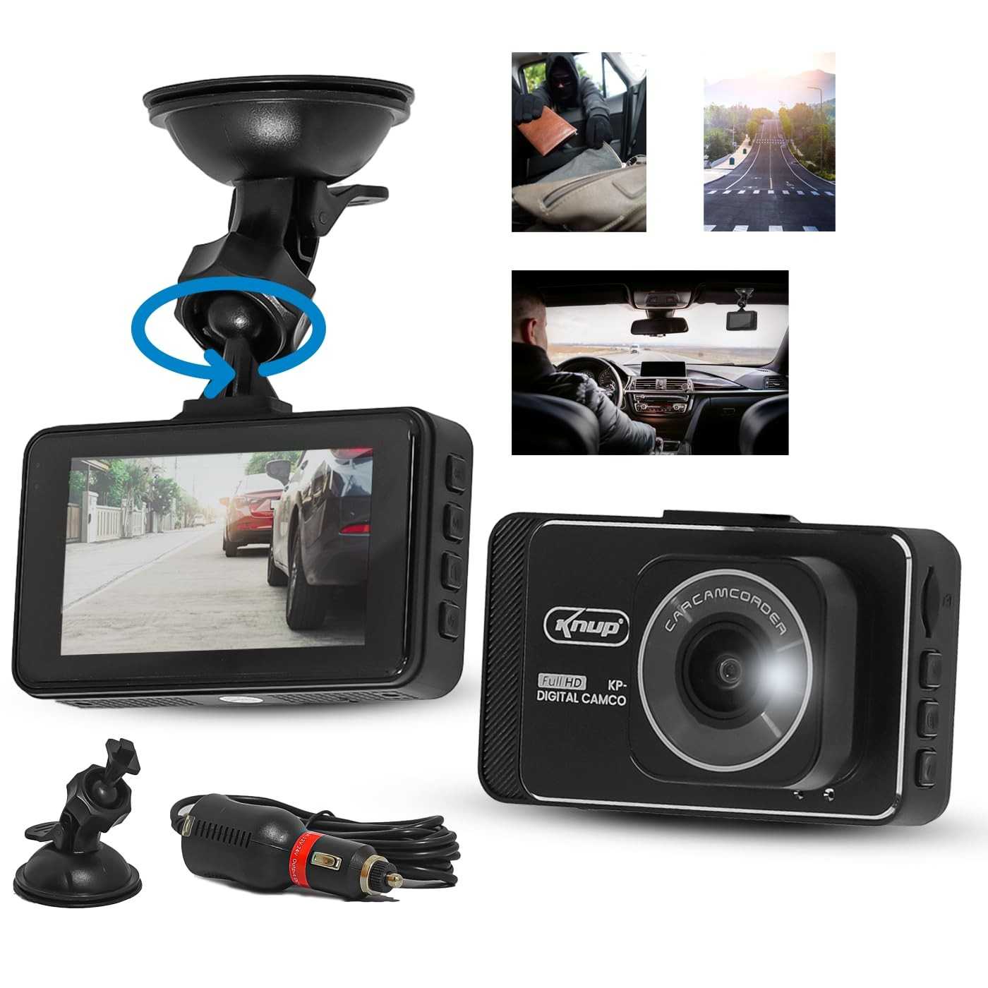 Dashcam 4K Wifi: Segurança Veicular Inteligente com Visão Noturna e App