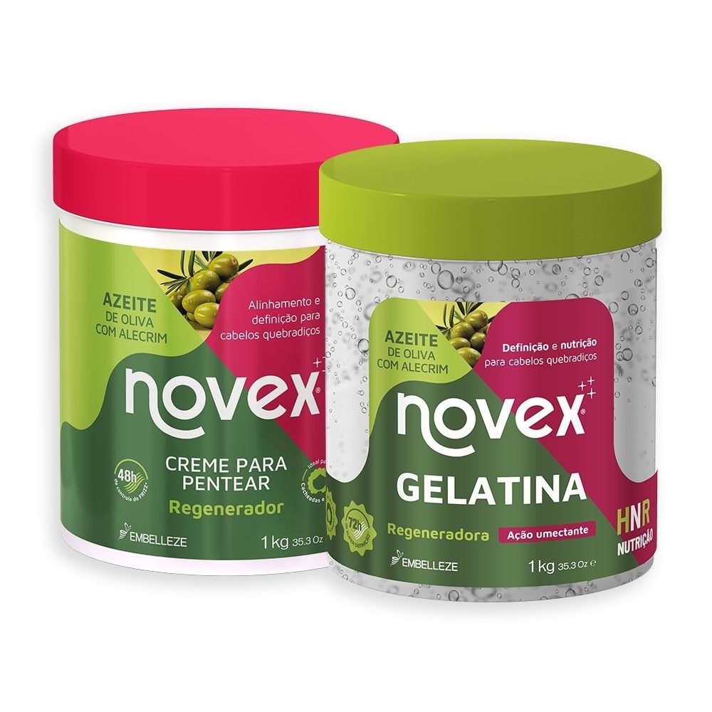 Novex Azeite de Oliva: Kit Cabelos Nutridos
