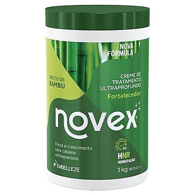 Novex Broto de Bambu: Crescimento e Força!