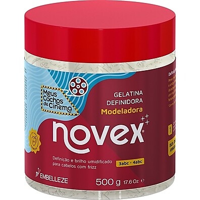 Novex Cachos de Cinema: Gelatina Modeladora 500g