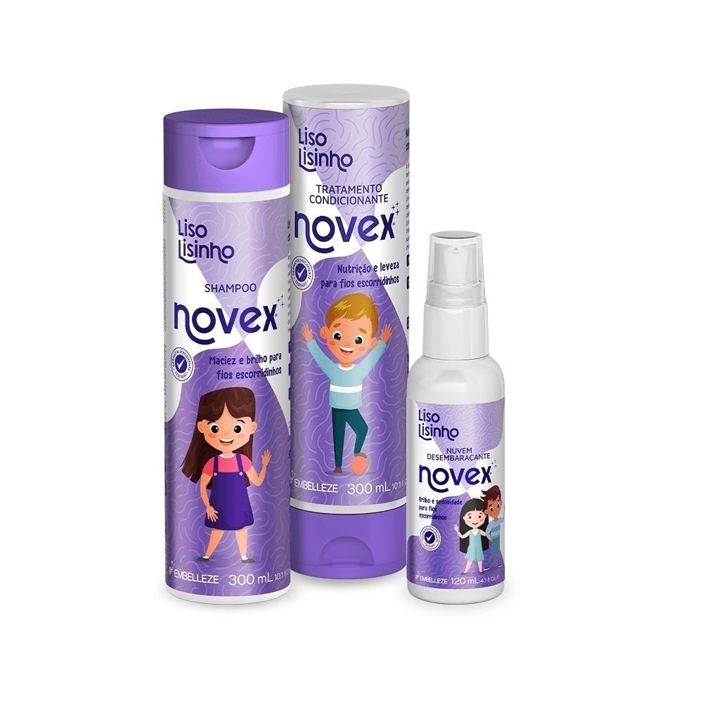 novex-liso-lisinho-kit-cabelos-kids-brilhosos