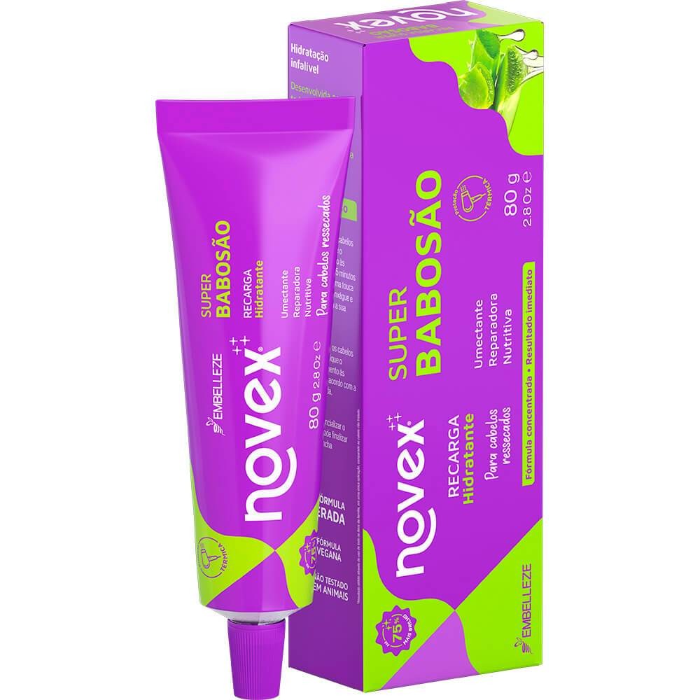 Novex Recarga Super Babosão: Hidratação Profunda