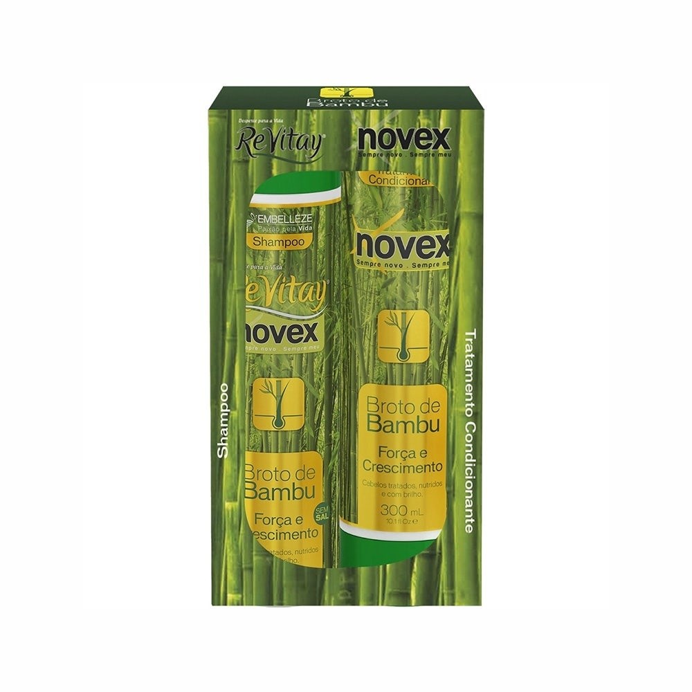 Novex Revitay Broto de Bambu: Cabelo Forte e Radiante