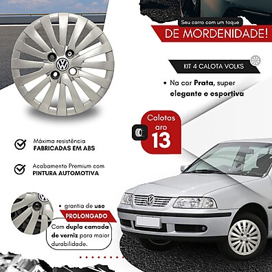 Calotas Gol G2-G7 Aro 13: Deixe seu Carro Novo!