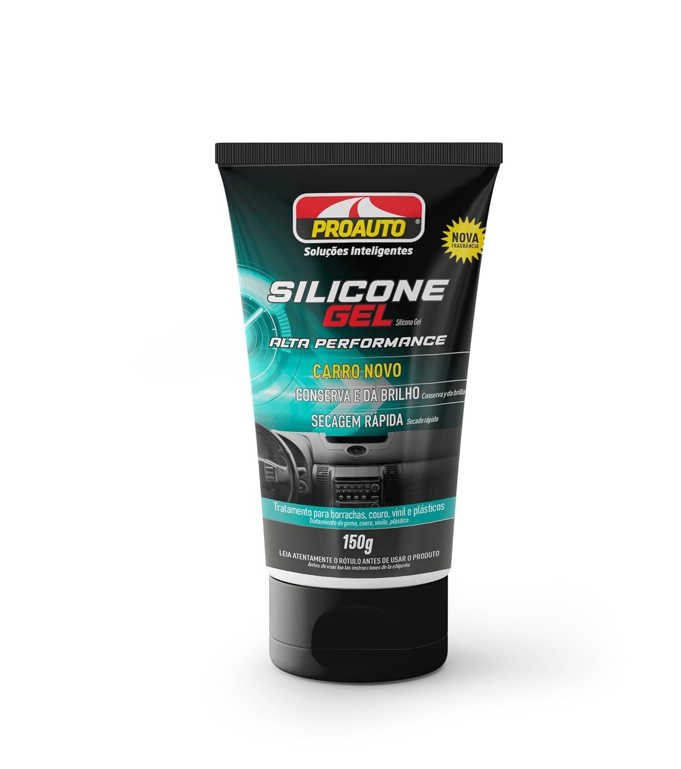 Proauto Silicone Gel Carro Novo: Brilho e Proteção Duradoura para Seu Veículo