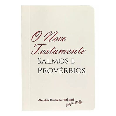 Novo Testamento de Bolso ACF: Salmos e Provérbios