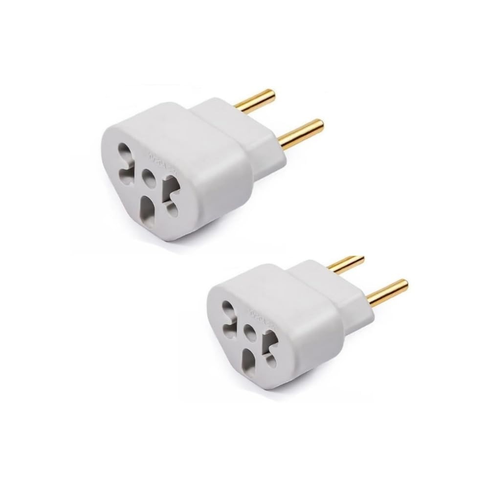 Adaptador Tomada Universal 10A/20A Kit 2 Benjamin - Padrão Novo/Antigo Bivolt