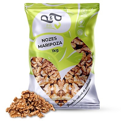 Nozes Chilena Mariposa: Saúde e Sabor em 1Kg