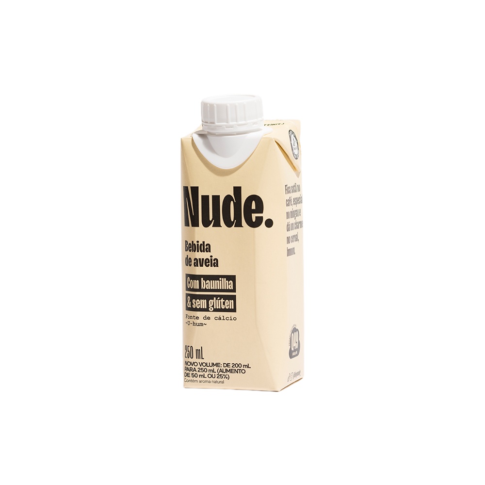 Nude Aveia Baunilha 250ml: Sabor e Saúde To Go!