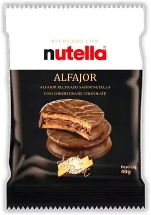 Alfajor água na boca sabor Nutella 40g